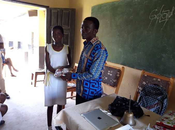 Gallopers Conference and awards Presentation to Excellent pupils at Anweam D/A Junior High School, Anweam, Eastern Region, Ghana 2019.