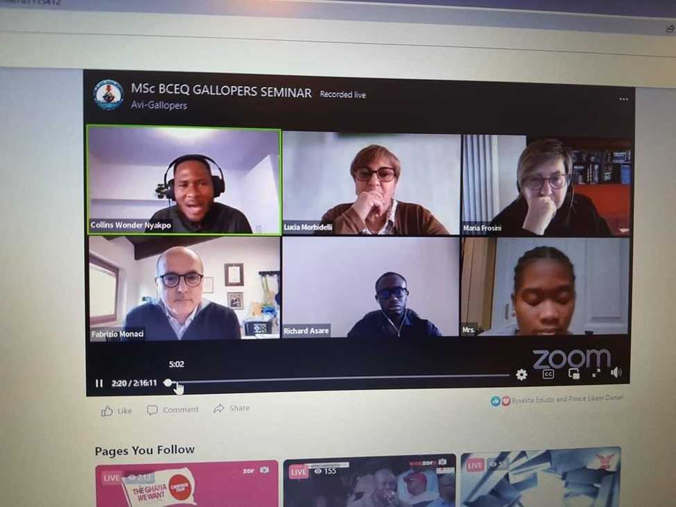 A one-day seminar on MSc BIODIVERSITY, CONSERVATION AND ENVIRONMENTAL QUALITY program hosted by AVI-GALLOPERS in collaboration with the UNIVERSITY OF SIENA, ITALY on Saturday 18th March 2023 (Ghana virtual).